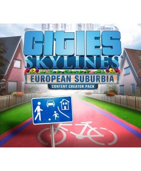 Cities: Skylines - Content Creator Pack: European Suburbia DLC Steam Key EUROPE
